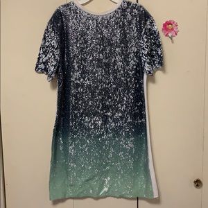 Zara sequined mini dress